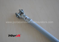 نوع دو نوع Clevis نوع Composite Long Rod Insulator Tongue / Clevis Connection Way