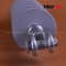 Dead End 25kv Silicone Rubber Composite Insulator With Tongue And Clevis Connection Hardware